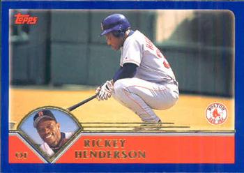 Rickey Henderson Sweet 3D Baseball Card of the New York 