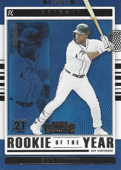 Akil Baddoo 2021 Contenders Rookie Ticket Jersey RTJ-AB Detroit Tigers