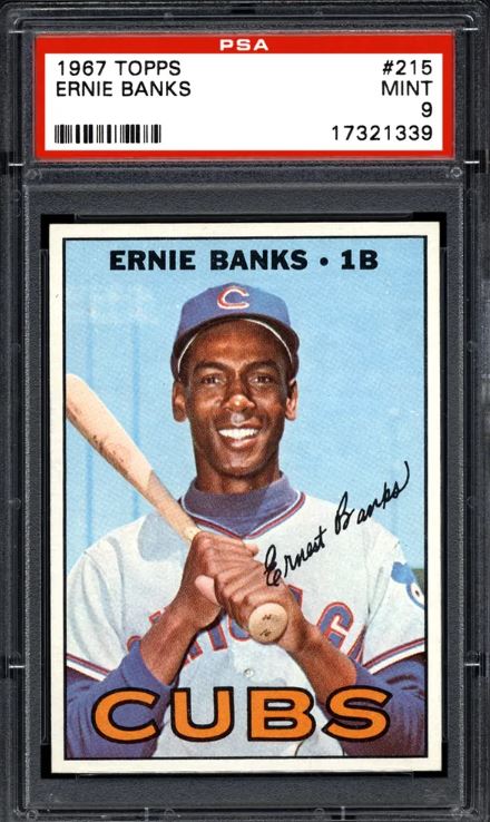 1967 Topps Ernie Banks #215
