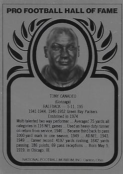 1947 10/12 football program Chicago Cardinals Green Bay Packers Tony  Canadeo GD