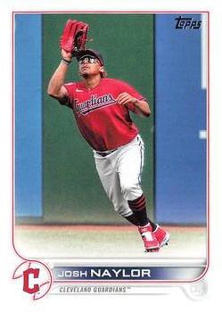 2023 Topps #91 Josh Naylor Cleveland Guardians Baseball Card