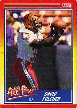 : 1992 Upper Deck Football #56 David Fulcher Cincinnati Bengals  Official NFL Trading Card From UD : Collectibles & Fine Art