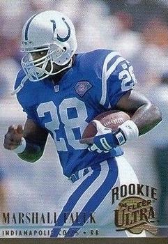 1994 Bowman Football #2 Marshall Faulk RC (Colts)