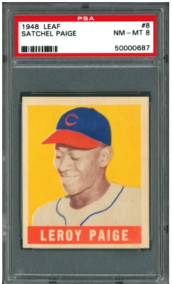 1948 Leaf Satchel Paige #8 