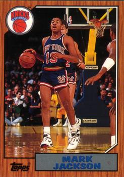  1990-91 Fleer #126 Mark Jackson NM-MT New York Knicks