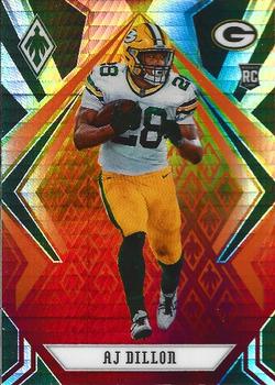 2021 Panini Playbook Blitz AJ Dillon Green Bay Packers #BTZ-AJD