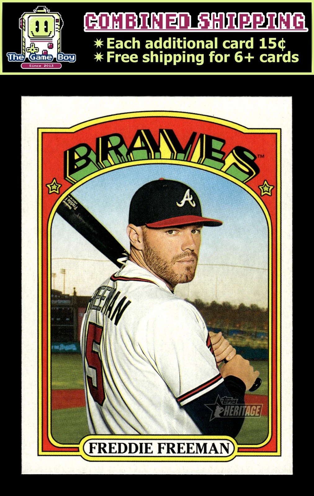2021 Topps Heritage #39 Freddie Freeman Value Baseball