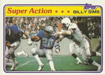 1981 Topps #473 SA Billy Sims Value null | Collectibles.com